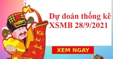 Dự đoán thống kê XSMB 28/9/2021